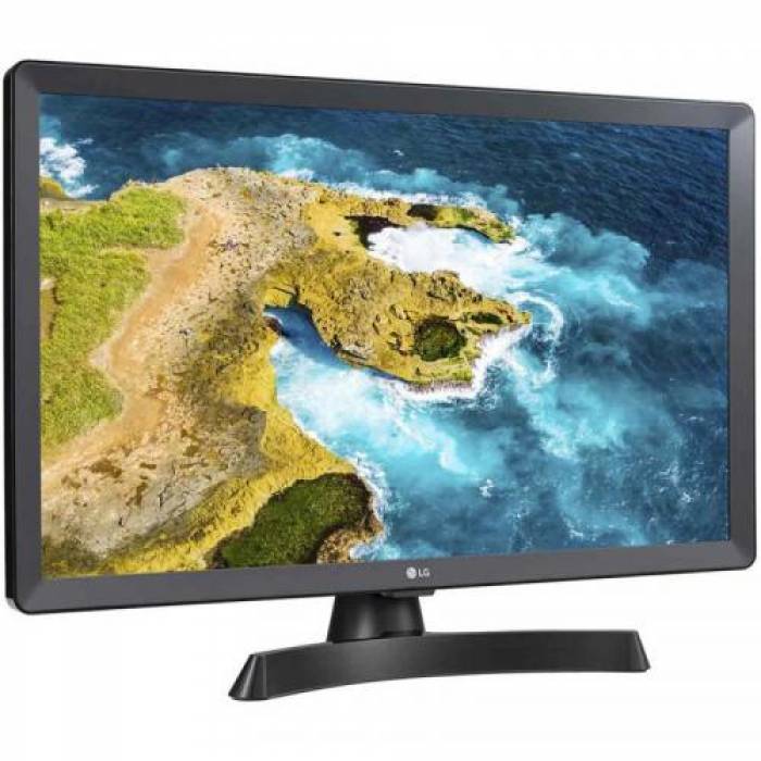 Televizor LED LG Smart 24TQ510S-PZ  Seria TQ510S-PZ, 23.6inch, HD, Black