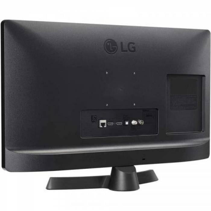 Televizor LED LG Smart 24TQ510S-PZ  Seria TQ510S-PZ, 23.6inch, HD, Black