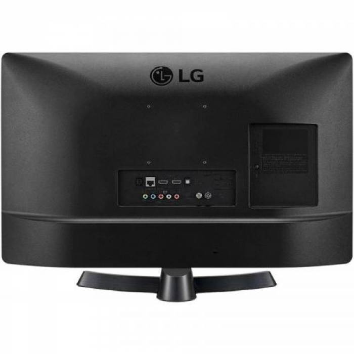 Televizor LED LG Smart 28TN515S-PZ, Seria TN515S-PZ, 27.5inch, HD Ready, Black-Grey