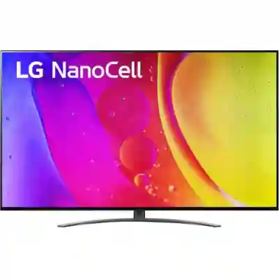 Televizor LED LG Smart 65NANO813QA Seria NANO813QA, 65inch, Ultra HD 4K, Grey