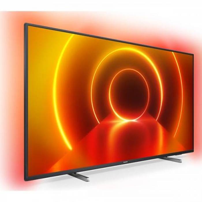 Televizor LED Philips 43PUS7805 Seria PUS7805, 43inch, Ultra HD, Black