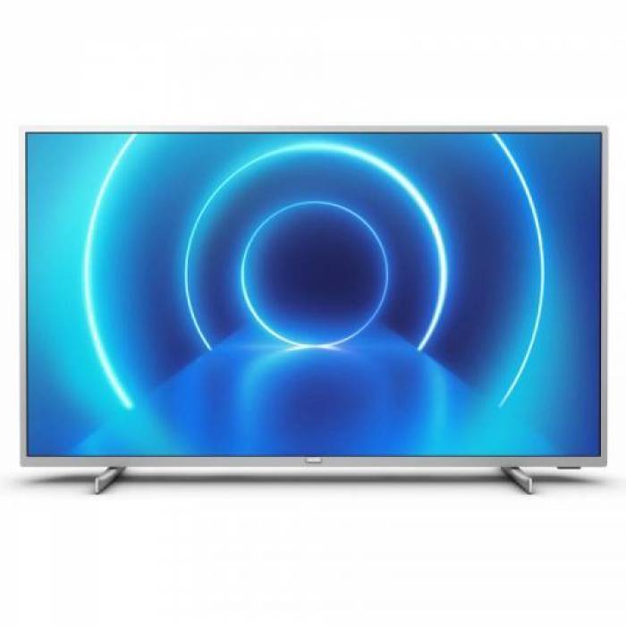 Televizor LED Philips 50PUS7555/12 Seria PUS7555/12, 50inch, UHD, Silver