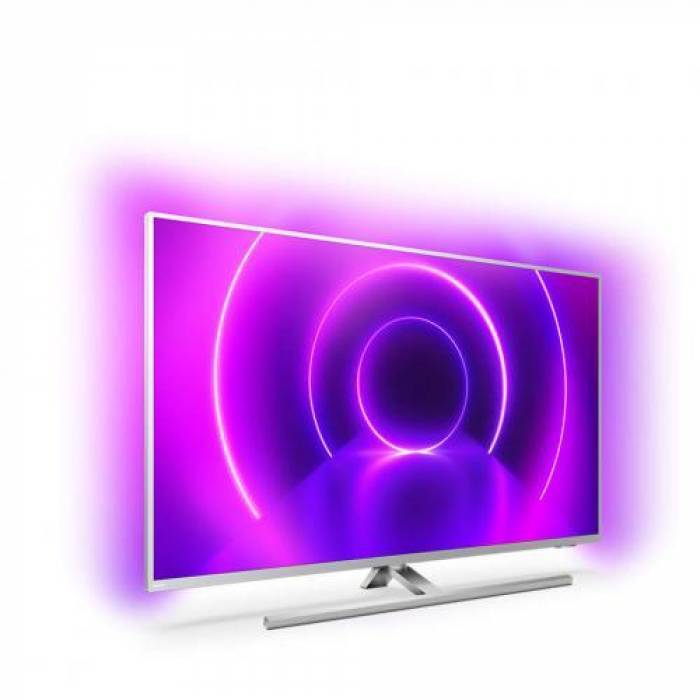 Televizor LED Philips 58PUS8505/12 seria PUS8505/12, 58inch, UltraHD 4K, Silver