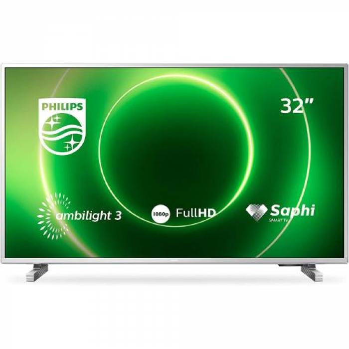Televizor LED Philips Smart 32PFS6905/12 Seria PFS6905/12, 32inch, Full HD, Silver