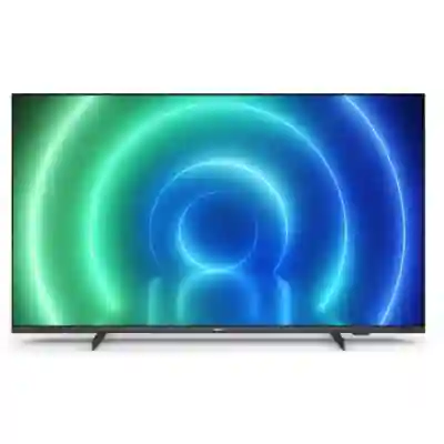 Televizor LED Philips Smart 43PUS7506/12 Seria PUS7506/12, 43inch, Ultra HD, Black