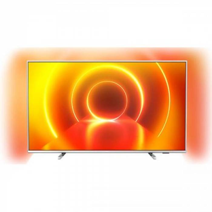 Televizor LED Philips Smart 43PUS7855/12 Seria PUS7855/12, 43inch, UHD, Silver