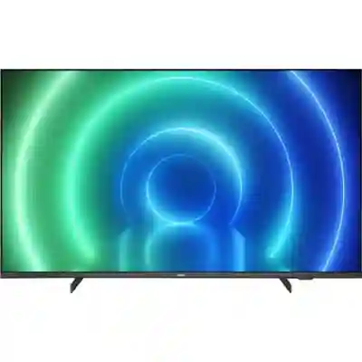 Televizor LED Philips Smart 65PUS7506/12 Seria PUS7506/12, 65inch, Ultra HD 4K, Black