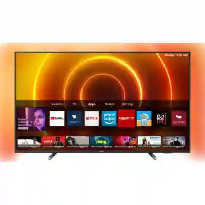 Televizor LED Philips Smart 65PUS7805/12, Seria PUS7805/12, 65inch, UltraHD 4K, Black