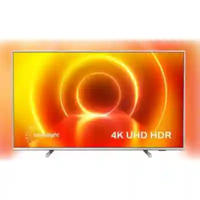 Televizor LED Philips Smart 65PUS7855/12 Seria PUS7855/12, 65inch, UHD, Silver