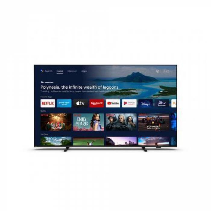 Televizor LED Philips Smart 70PUS8007/12 Seria PUS8007/12, 70inch, Ultra HD 4K, Black