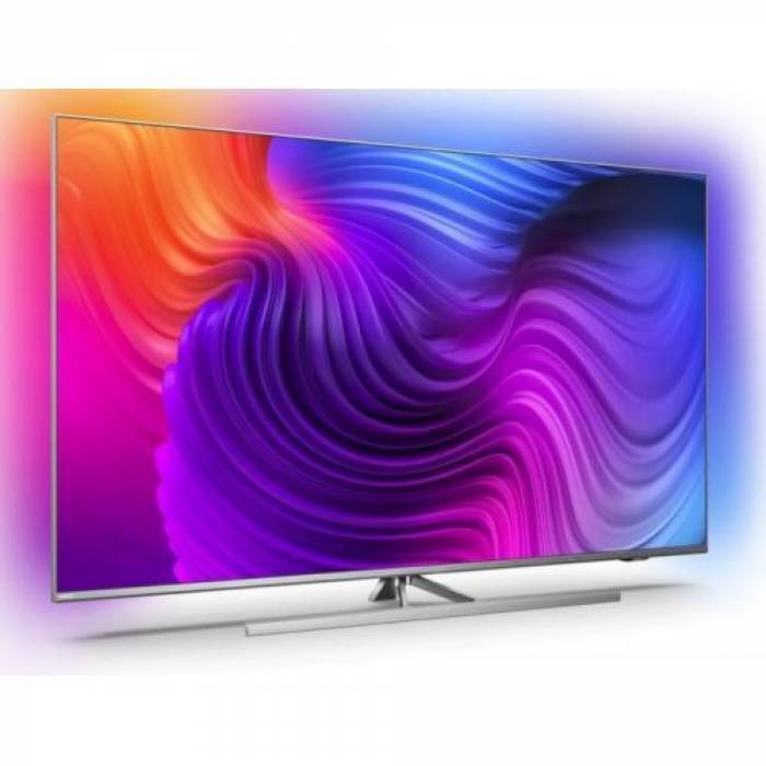 Televizor LED Philips Smart Android 58PUS8536/12 Seria PUS8536/12, 58inch, UHD, Silver