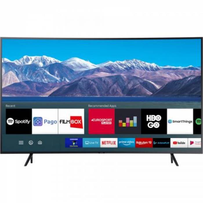 Televizor LED Samsung Smart Curbat UE65TU8372U Seria TU8372, 65inch, Ultra HD 4K, Black-Gray