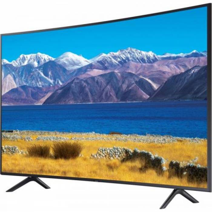 Televizor LED Samsung Smart Curbat UE65TU8372U Seria TU8372, 65inch, Ultra HD 4K, Black-Gray