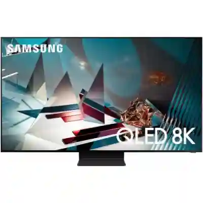 Televizor LED Samsung Smart QE75Q800TA Seria Q800T, 75inch, Ultra HD, Black