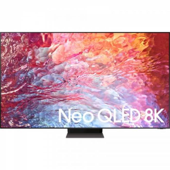 Televizor LED Smasung Smart QE55QN700B Seria QN700B, 55inch, Ultra HD 8K, Black