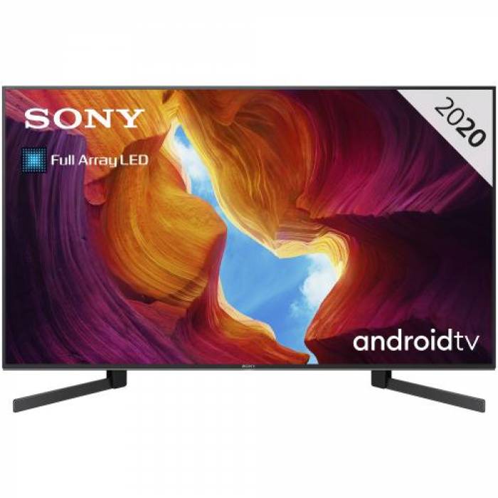 Televizor LED Sony KD-49XH9505 Seria XH9505, 49inch, Ultra HD 4K, Dark Silver