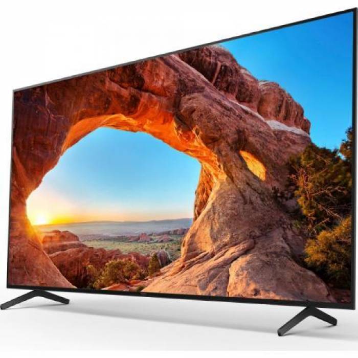 Televizor LED Sony Smart KD55X85JAEP Seria X85J, 55inch, Ultra HD 4K, Black