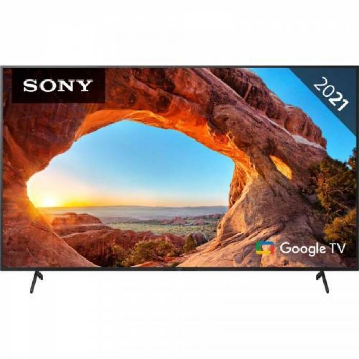 Televizor LED Sony Smart KD55X85JAEP Seria X85J, 55inch, Ultra HD 4K, Black