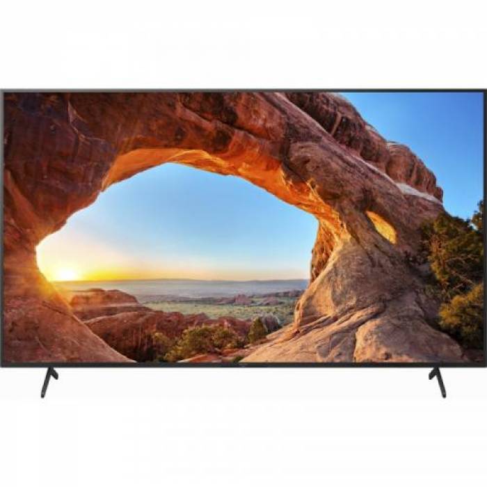 Televizor LED Sony Smart KD65X85JAEP Seria X85J, 65inch, Ultra HD 4K, Black