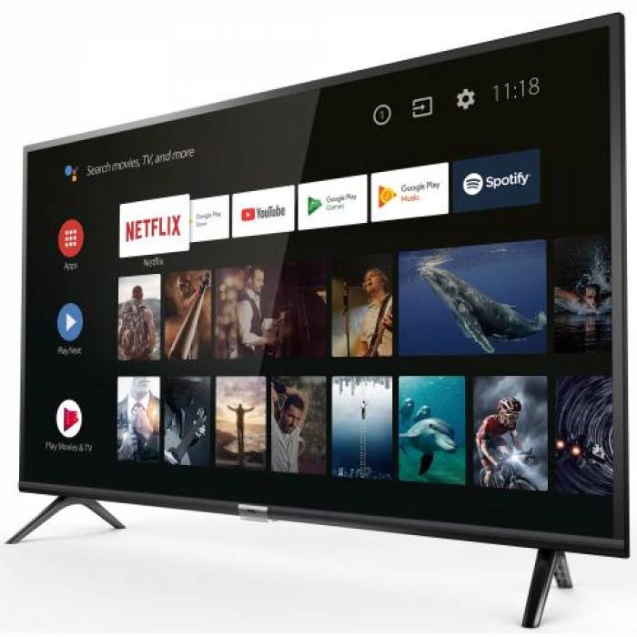 Televizor LED TCL Smart 32ES560 Seria ES560, 32inch, HD, Black