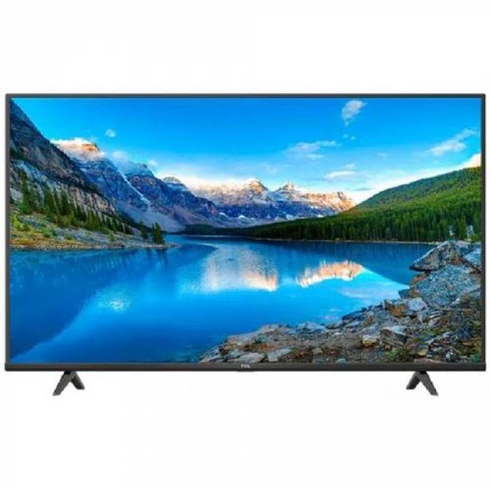 Televizor LED TCL Smart 43P616 Seria P616, 43inch, Ultra HD 4K, Black