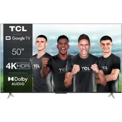 Televizor LED TCL Smart 43P638 (2022) Seria P638, 43inch, Ultra HD 4K, Silver