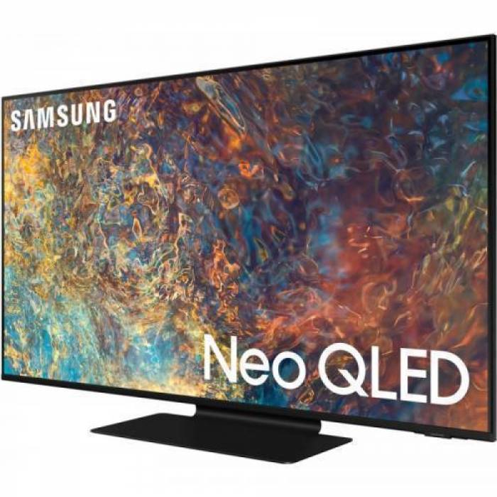 Televizor Neo QLED Samsung Smart QE43QN90AA Seria QN90A, 43inch, Ultra HD 4K, Black-Gray