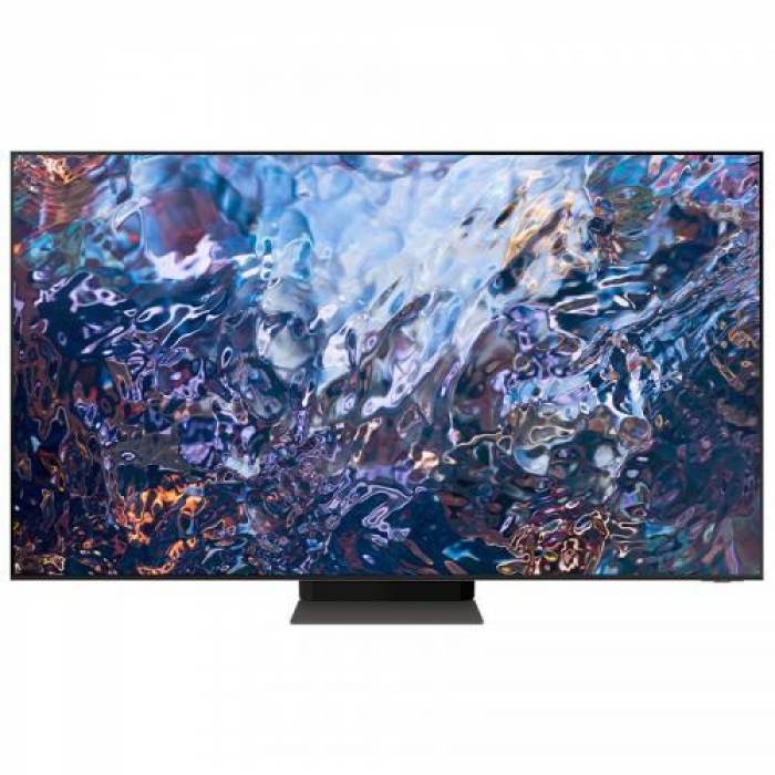 Televizor Neo QLED Samsung Smart QE55QN700A Seria QN700A, 55inch, Ultra HD 8K, Stainless Steel