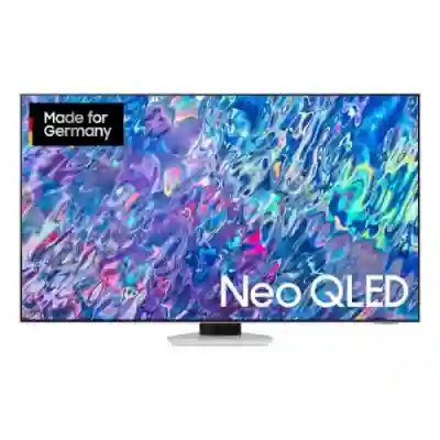 Televizor Neo QLED Samsung Smart QE55QN85BA Seria QN85BA, 55inch, Ultra HD 4K, Siver - Black