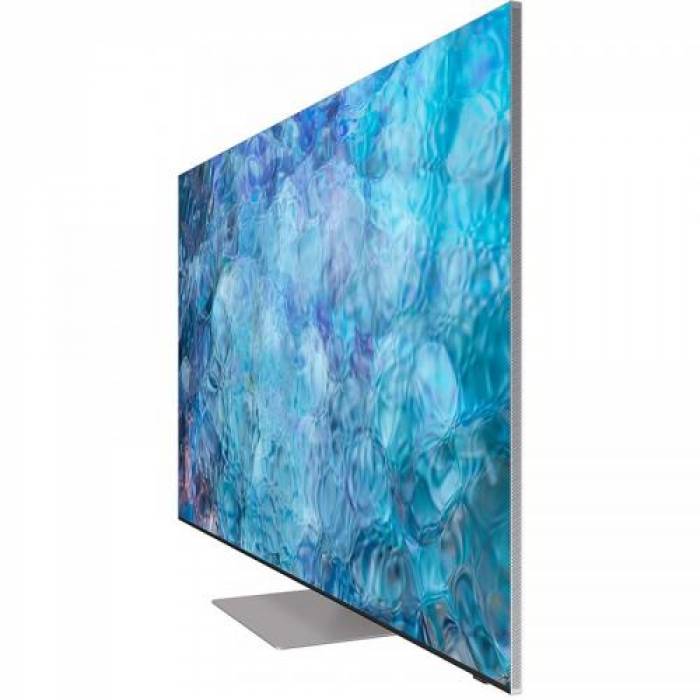 Televizor Neo QLED Samsung Smart QE65QN900A Seria QN900A, 65inch, Ultra HD 8K, Stainless Steel