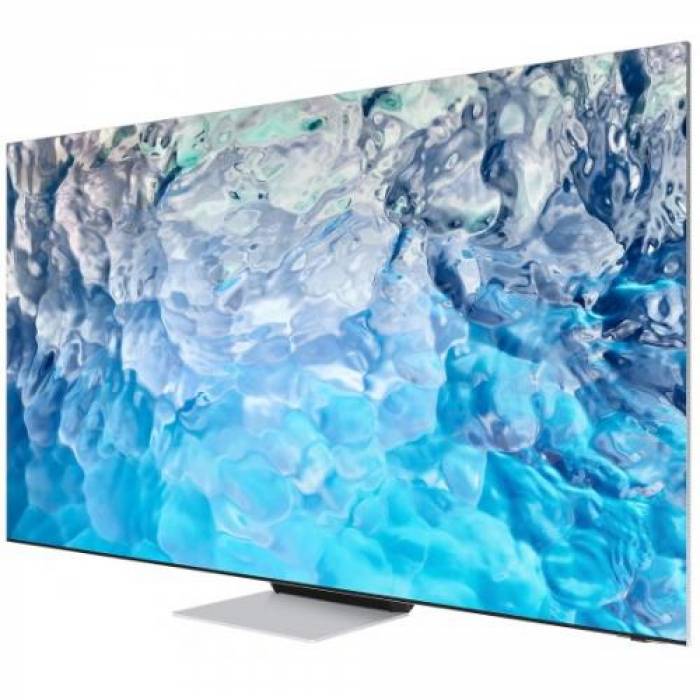 Televizor Neo QLED Samsung Smart QE65QN900B Seria QN900B, 65inch, Ultra HD 8K, Stainless Steel