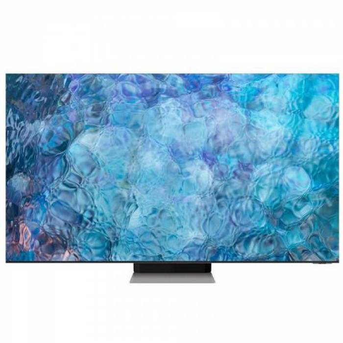 Televizor Neo QLED Samsung Smart QE75QN900A Seria QN900A, 75inch, Ultra HD 8K, Stainless Steel