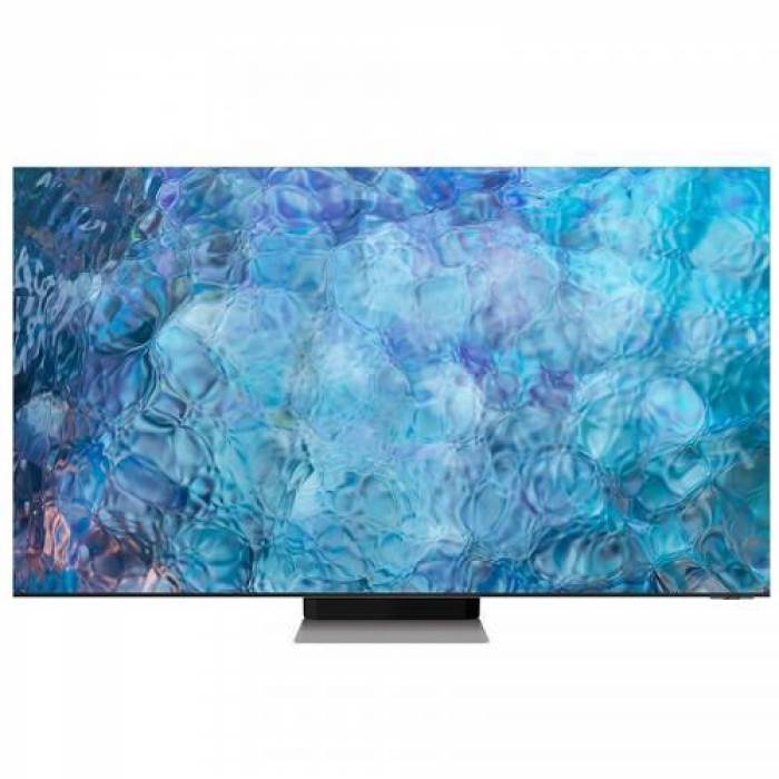 Televizor Neo QLED Samsung Smart QE85QN900A Seria QN900A, 85inch, Ultra HD 8K, Stainless Steel