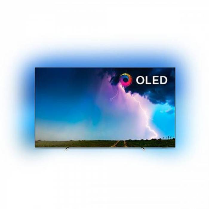 Televizor OLED Philips Smart 65OLED754 Seria OLED754, 65inch, Ultra HD 4K, Black