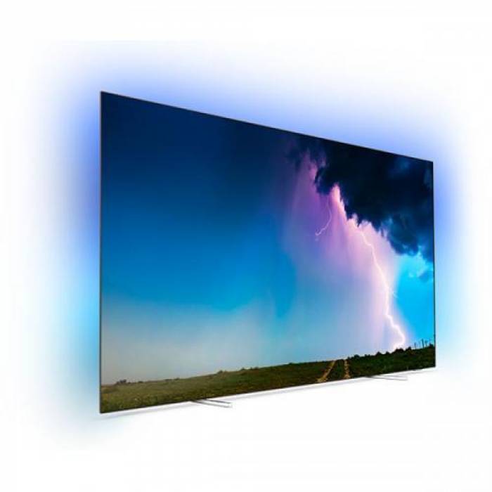 Televizor OLED Philips Smart 65OLED754 Seria OLED754, 65inch, Ultra HD 4K, Black