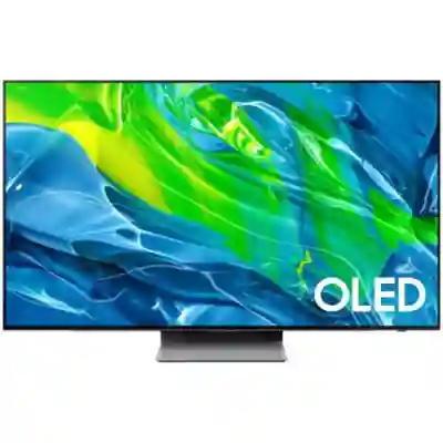 Televizor OLED Samsung Smart QE55S95BA Seria S95BA, 55inch, Ultra HD 4K, Eclipse Silver