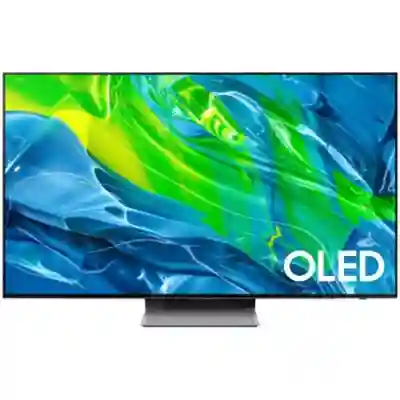 Televizor OLED Samsung Smart QE65S95BA Seria S95BA, 65inch, Ultra HD 4K, Eclipse Silver