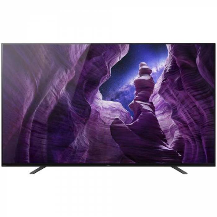 Televizor OLED Sony Smart BRAVIA KD-65A8 Seria A8, 65inch, Ultra HD 4K, Black