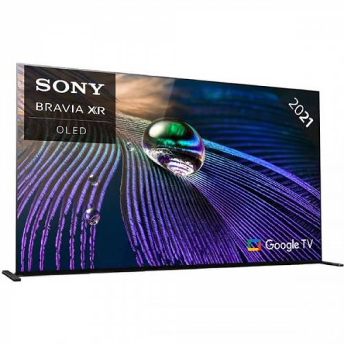 Televizor OLED Sony Smart XR-55A90JAEP Seria A90J, 55inch, Ultra HD 4K, Black