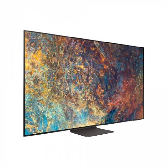 Televizor QLED Samsung Smart 55QN95A Seria QN95A, 55inch, Ultra HD 4K, Carbon Silver