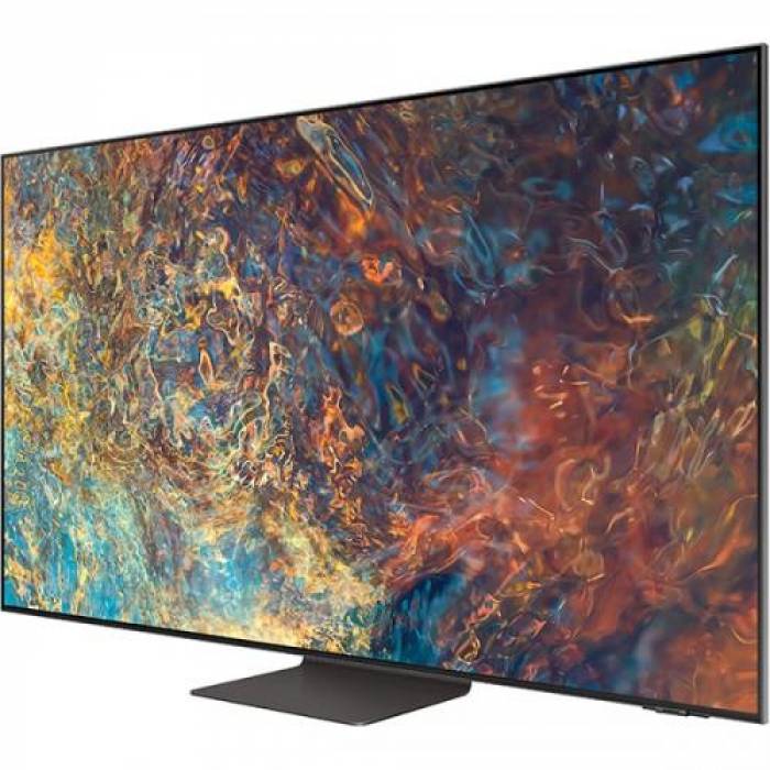 Televizor QLED Samsung Smart 65QN95A Seria QN95A, 65inch, Ultra HD 4K, Carbon Silver