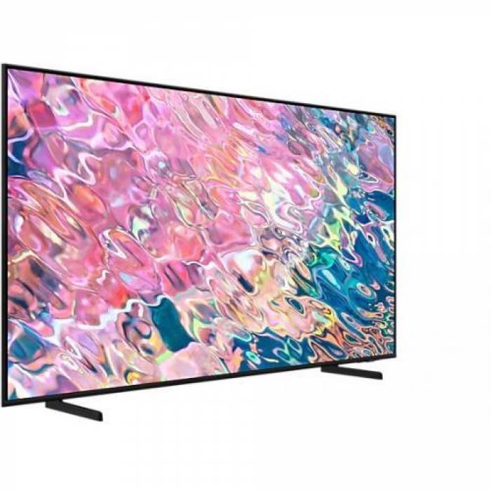 Televizor QLED Samsung Smart QE50Q60BA Seria Q60B, 50inch, Ultra HD 4K, Black