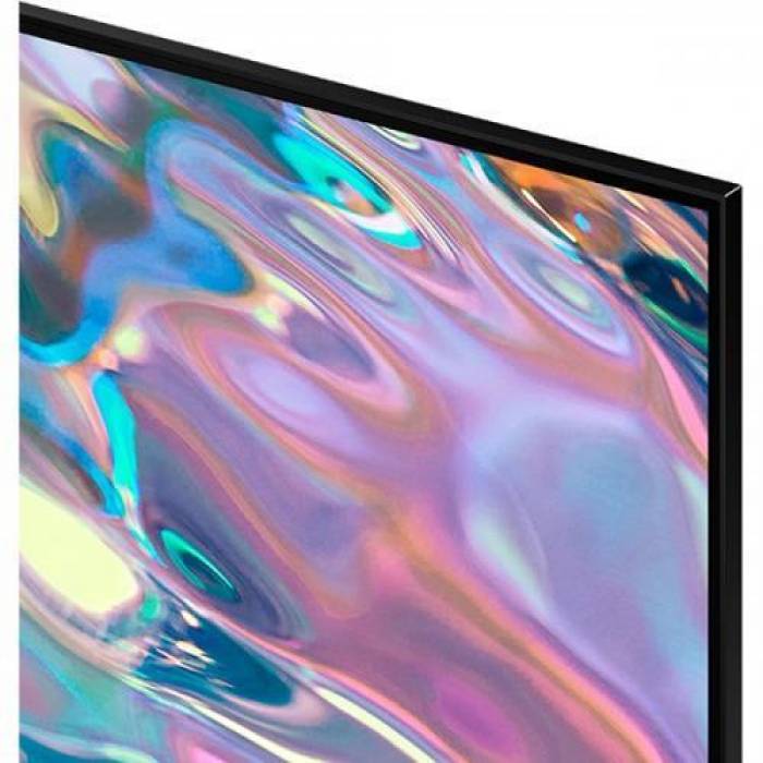 Televizor QLED Samsung Smart QE55Q60BA Seria Q60B, 55inch, Ultra HD 4K, Black