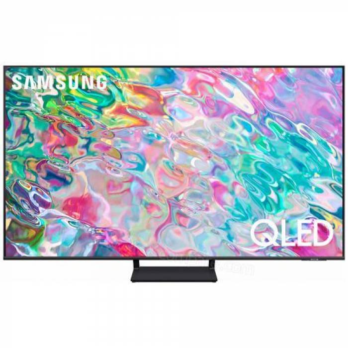 Televizor QLED Samsung Smart QE55Q70BA Seria Q70B, 55inch, Ultra HD 4K, Titan Gray