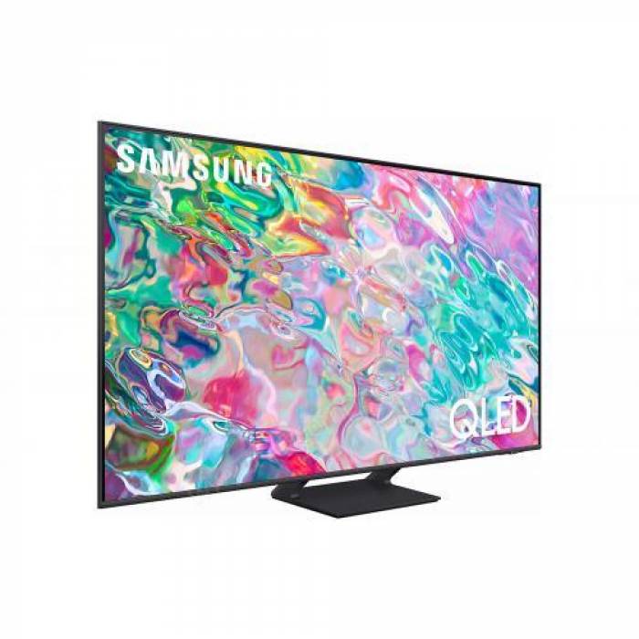 Televizor QLED Samsung Smart QE55Q70BA Seria Q70B, 55inch, Ultra HD 4K, Titan Gray