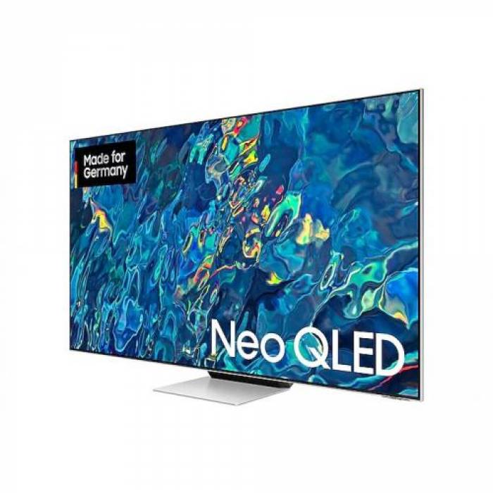 Televizor QLED Samsung Smart QE55QN95BA Seria QN95BA, 55inch, Ultra HD 4K, Black-Silver