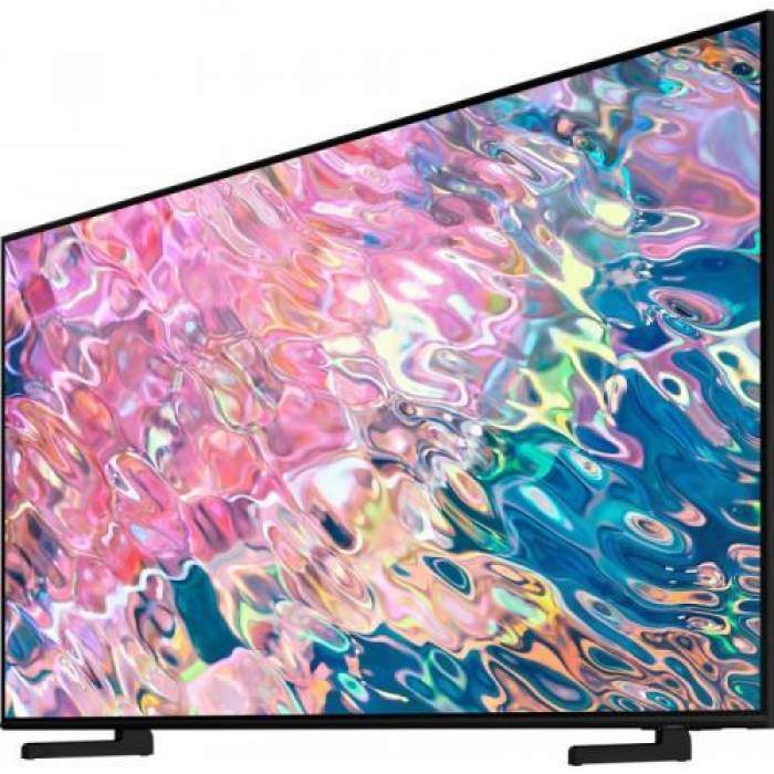 Televizor QLED Samsung Smart QE65Q60BA Seria Q60B, 65inch, Ultra HD 4k, Black