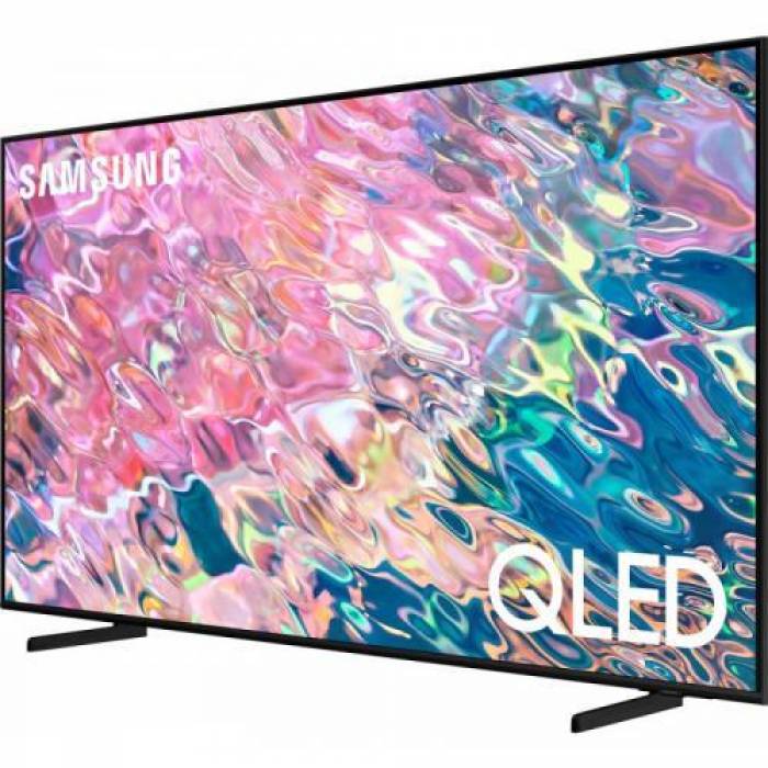 Televizor QLED Samsung Smart QE65Q60BA Seria Q60B, 65inch, Ultra HD 4k, Black