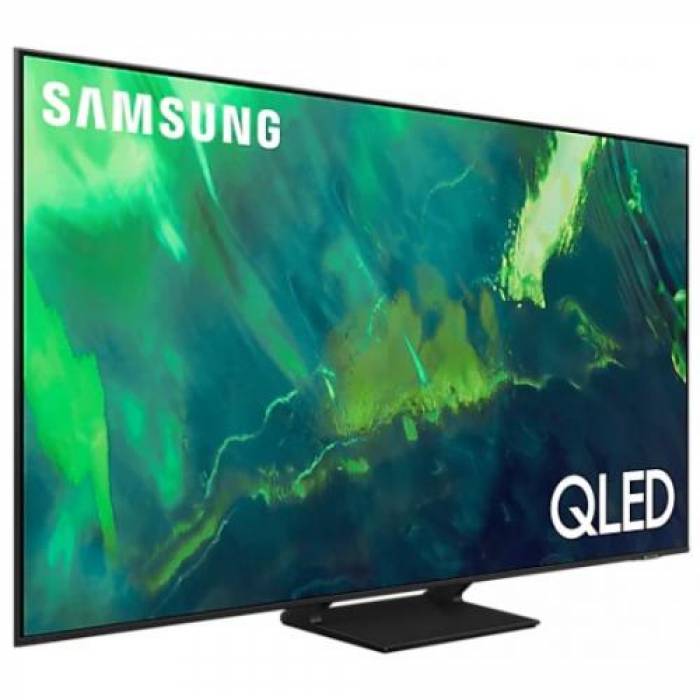 Televizor QLED Samsung Smart QE65Q70AATXXH Seria Q70A, 65inch, Ultra HD 4K, Titanium Gray