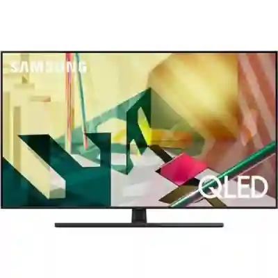 Televizor QLED Samsung Smart QE65Q70TATXXH Seria 65Q70T, 65inch, Ultra HD 4K, Black